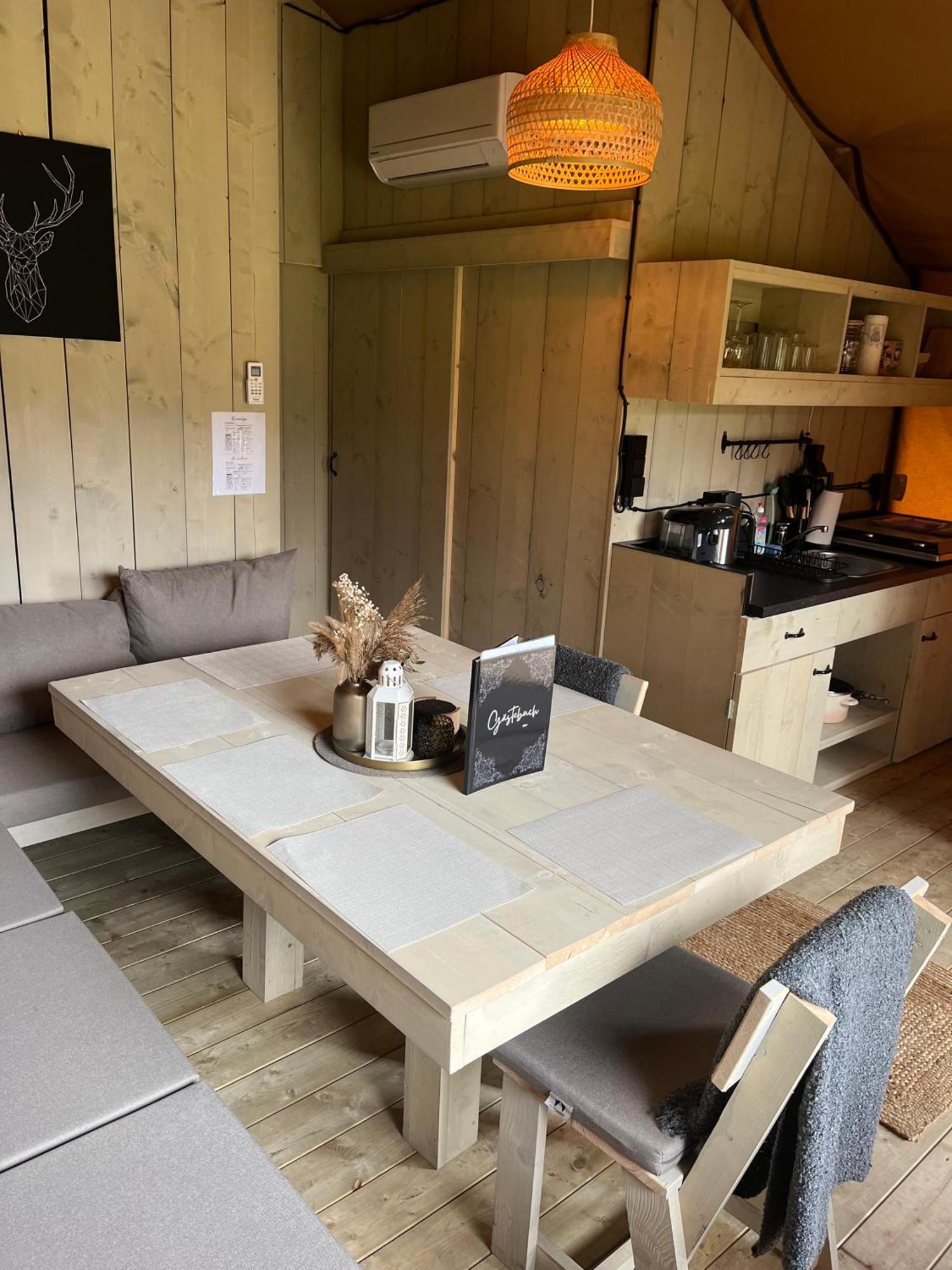 Glampingzelt Family - Lodge Soltau Buitenkant foto
