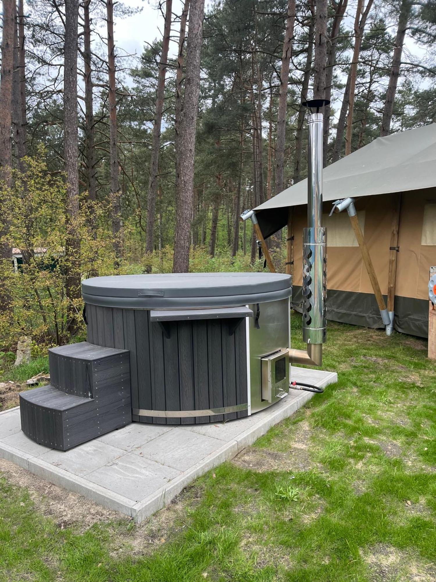 Glampingzelt Family - Lodge Soltau Buitenkant foto